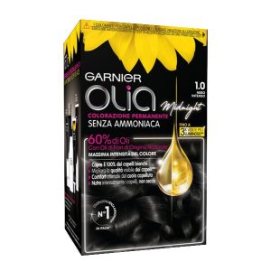 Garnier Olia Midnight Colorazione Permanente – 1.0 Nero Intenso