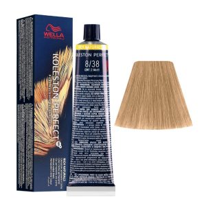 Wella Koleston Perfect – 8/38 Biondo Chiaro Dorato Perla
