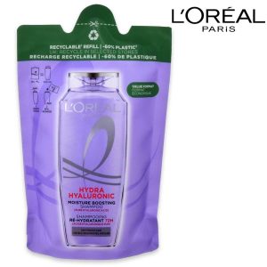 Refill L’Oréal – Moisture Boosting Shampoo – Hyaluronic Acid 250 ml