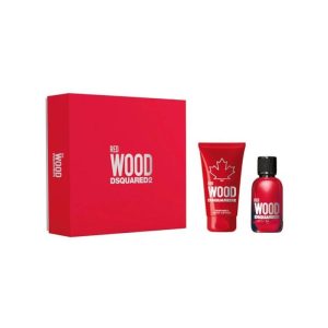 Cofanetto Dsquared2 Wood Red – Eau de Toilette Pour Femme