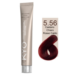 Kyo Ammonia Free e PPD Free Tinta Capelli – 5.56 Castano Chiaro Rosso Caldo