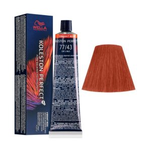 Wella Koleston Perfect – 77/43 Biondo Medio Intenso Rame Dorato