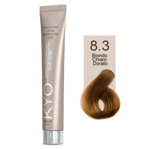 Kyo Ammonia Free e PPD Free Tinta Capelli – 8.3 Biondo Chiaro Dorato