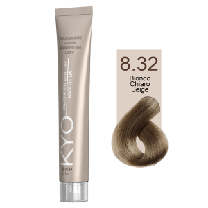 Kyo Ammonia Free e PPD Free Tinta Capelli – 8.32 Biondo Chiaro Beige