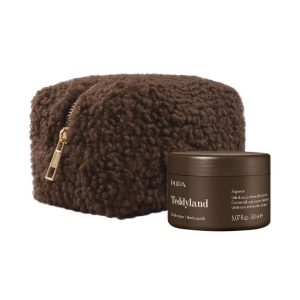 Set Pupa – Teddyland kit Scrub corpo latte di cocco & fave di cacao