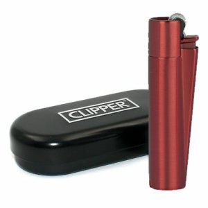 CLIPPER LARGE METAL RED