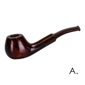 FARO PIPE IN RADICA MARRONE 9mm