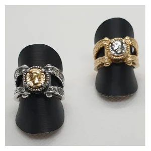 Anello Fascia con Moneta in Argento - AN.MON.13