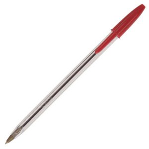 BIC CRISTAL MEDIUM ROSSO (x10)