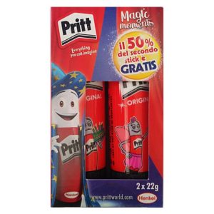 PRITT COLLA STICK 22 gr (X 2)