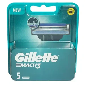 GILLETTE MACH3 RICAMBI PER RASOIO X5
