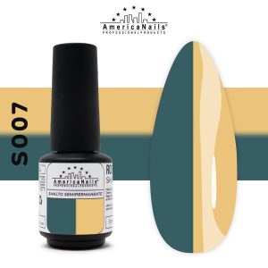 Smalto Semipermanente Deep green & Avana S007