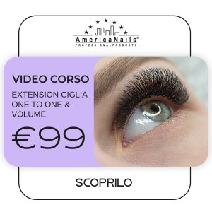 Video Corso Online di Extension Ciglia One to One e Volume