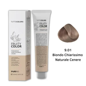 Puring – Fruity Color Tintura 9.01 Biondo chiarissimo naturale cenere