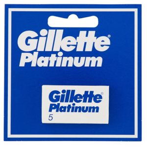 GILLETTE PLATINUM RICAMBI X 5 LAME